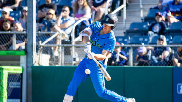 Anthony Donofrio singles on a ground ball to right fielder Robert Calaz. Axel Sanchez scores. Brandon Eike to 2nd.