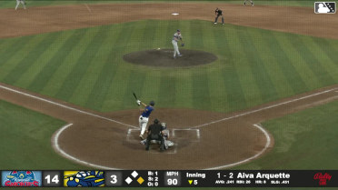 Aiva Arquette two-run home run