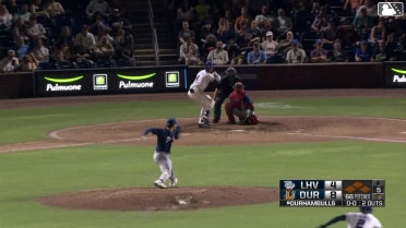 Jacob Melton walks. Carlos Colmenarez scores. Raynel Delgado to 3rd. Gavin Lux to 2nd.