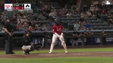 Callan Moss hits a grand slam (11) to left field. Will Taylor scores. Keiner Delgado scores. Matt King scores.