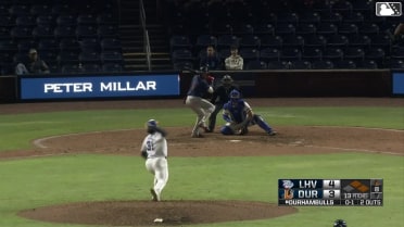 Sergio Alcántara singles on a ground ball to second baseman Cooper Bowman. Bryan De La Cruz scores. Carter Kieboom to 2nd. Throwing error by second baseman Cooper Bowman.