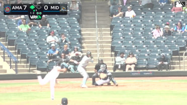 Gavin Conticello doubles (6) on a line drive to left fielder Cameron Leary. Druw Jones scores.