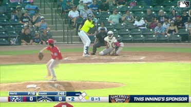 JC Vanek homers (9) on a fly ball to right center field. Jhosmmel Zue scores.