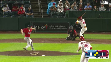 Miguel Ugueto grounds out softly, pitcher Eli Jones to first baseman Jaime Ferrer. Noah Mendlinger scores. Lars Nootbaar to 3rd.