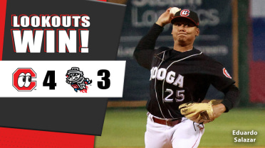 Hurtubise, Lookouts hold on for 4-3 win in series opener