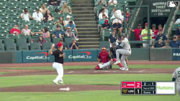 Cameron Cotter In play, run(s) to Kyle Farmer