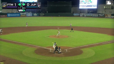 Julio Henriquez grounds into a double play, second baseman Harry Genth to shortstop Quentin Young to first baseman JP Smith II. Jeremy Almonte out at 2nd. Julio Henriquez out at 1st.