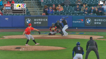 Nick Morabito singles on a line drive to left fielder Christian Franklin. Yonny Hernández scores. Hayden Senger scores.
