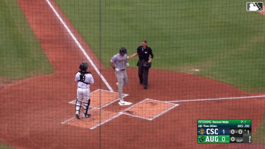 Theo Gillen's leadoff homer