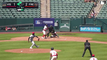Derek Bernard out on a sacrifice fly to right fielder Jakey Josepha. Cameron Nelson scores. Roldy Brito to 3rd.