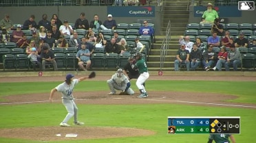 Michael Arroyo singles on a line drive to center fielder Kendall George. Nick Raposo scores. J.T. Arruda scores.