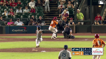 Izaak Martinez In play, run(s) to Dominic Fletcher