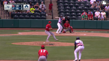 Sam Benschoter In play, run(s) to Petey Halpin