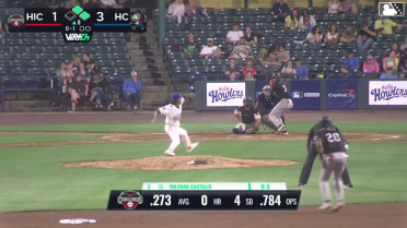 Yolfran Castillo singles on a line drive to left fielder Jose Pirela. Esteban Mejia scores. Paulino Santana to 3rd. Hector Osorio to 2nd.