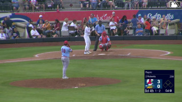 Caleb Roberts' solo home run