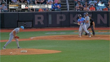 Khristian Curtis' 10 strikeouts