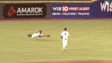 Brennon McNair's diving catch