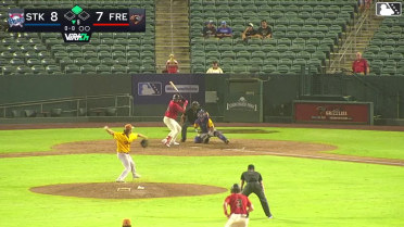 Kade Brown In play, run(s) to Ronny Ugarte