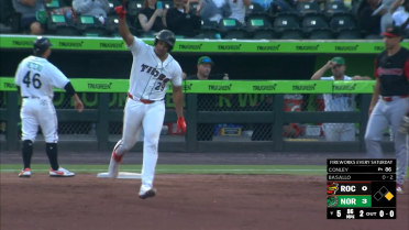 Samuel Basallo notches three extra base hits