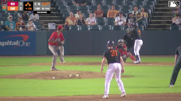 Anderson De Los Santos grounds into a double play, third baseman Jean Carlos Sió to second baseman Dayson Croes to first baseman Charlie Szykowny. Victor Figueroa out at 2nd. Anderson De Los Santos out at 1st.