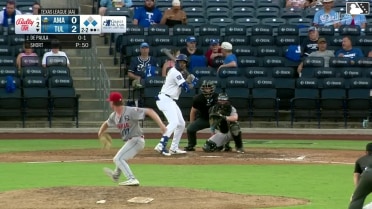 Josue De Paula's three-run home run