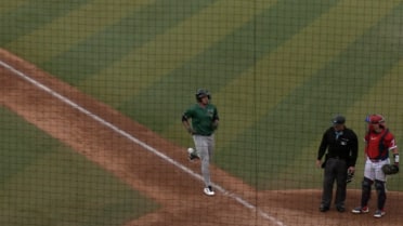 Conor Essenburg's first Single-A homer