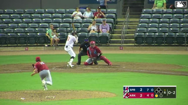 Hunter Fitz-Gerald strikes out swinging.