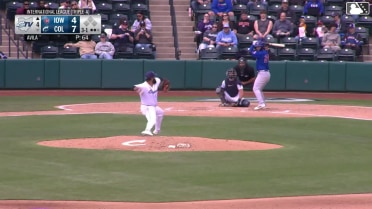 Jonathon Long homers (2) on a line drive to left center field.