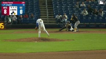 Blayberg Diaz doubles (1) on a ground ball to right fielder Nolan Sailors. Tayden Hall scores. Andrew Fischer to 3rd.