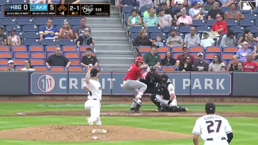 Devin Fitz-Gerald homers (3) on a fly ball to center field.