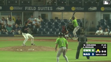 Brewer Hicklen homers (13) on a fly ball to left center field. Jim Jarvis scores.