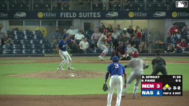 Brandon Sproat In play, run(s) to Trey Paige