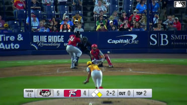 Zyhir Hope's two-run home run 