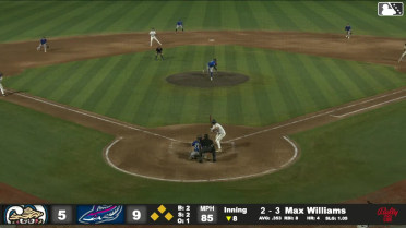 Max Williams singles on a ground ball to second baseman Daniel Dickinson. Dylan Jasso scores. Aiva Arquette to 3rd. Dillon Lewis to 2nd.