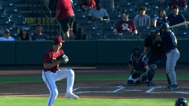 Tyler Mahle's two strikeouts during rehab start