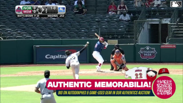 Bligh Madris homers (16) on a fly ball to center field.
