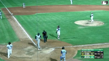 Austin Charles' two-run homer