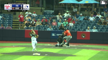 Braylin Tavera homers (9) on a fly ball to left field. Colin Yeaman scores.