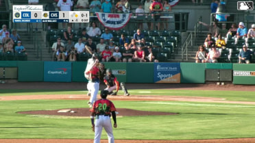 Yandel Ricardo homers (6) on a line drive to right center field. Josh Hammond scores.