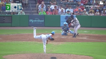 Angel Hernandez logs a sixth and final strikeout