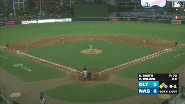 Brock Wilken reaches on a fielder's choice, fielded by shortstop Andy Weber. Eduardo Garcia scores.