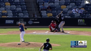Aaron Rozek In play, run(s) to Juan Brito