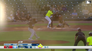 JC Vanek walks. Yandel Ricardo scores. Josh Hammond to 3rd. Brooks Bryan to 2nd.