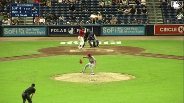 Mikey Romero singles on a line drive to left fielder Yohendrick Piñango. Franklin Arias scores. Mickey Gasper scores. Mikey Romero out at 2nd on the throw, left fielder Yohendrick Piñango to second baseman Carlos Mendoza.