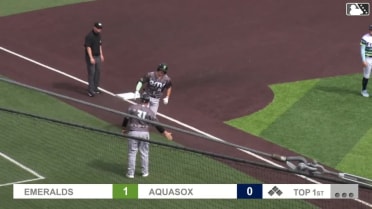 Charlie Szykowny's three-run homer