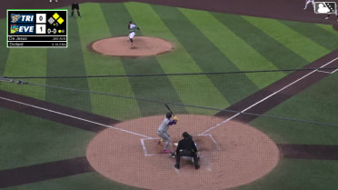 Randy De Jesus grounds into a force out, third baseman Luis Suisbel to second baseman Austin St. Laurent. Jorge Ruiz scores. Adrian Placencia out at 2nd. Randy De Jesus to 1st.