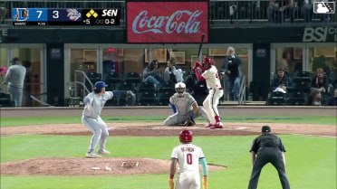 Andrew Wantz In play, run(s) to Bryan De La Cruz