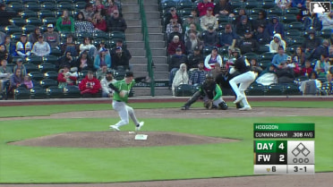 Trent Hodgdon In play, run(s) to Jake Cunningham