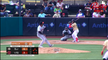 Carlos Virahonda singles on a line drive to left fielder Damian Bravo. Kayson Cunningham scores. JD Dix scores. Carlos Virahonda to 2nd.