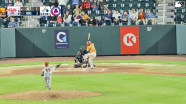 Kervin Pichardo homers (2) on a fly ball to right center field. Leandro Pineda scores.